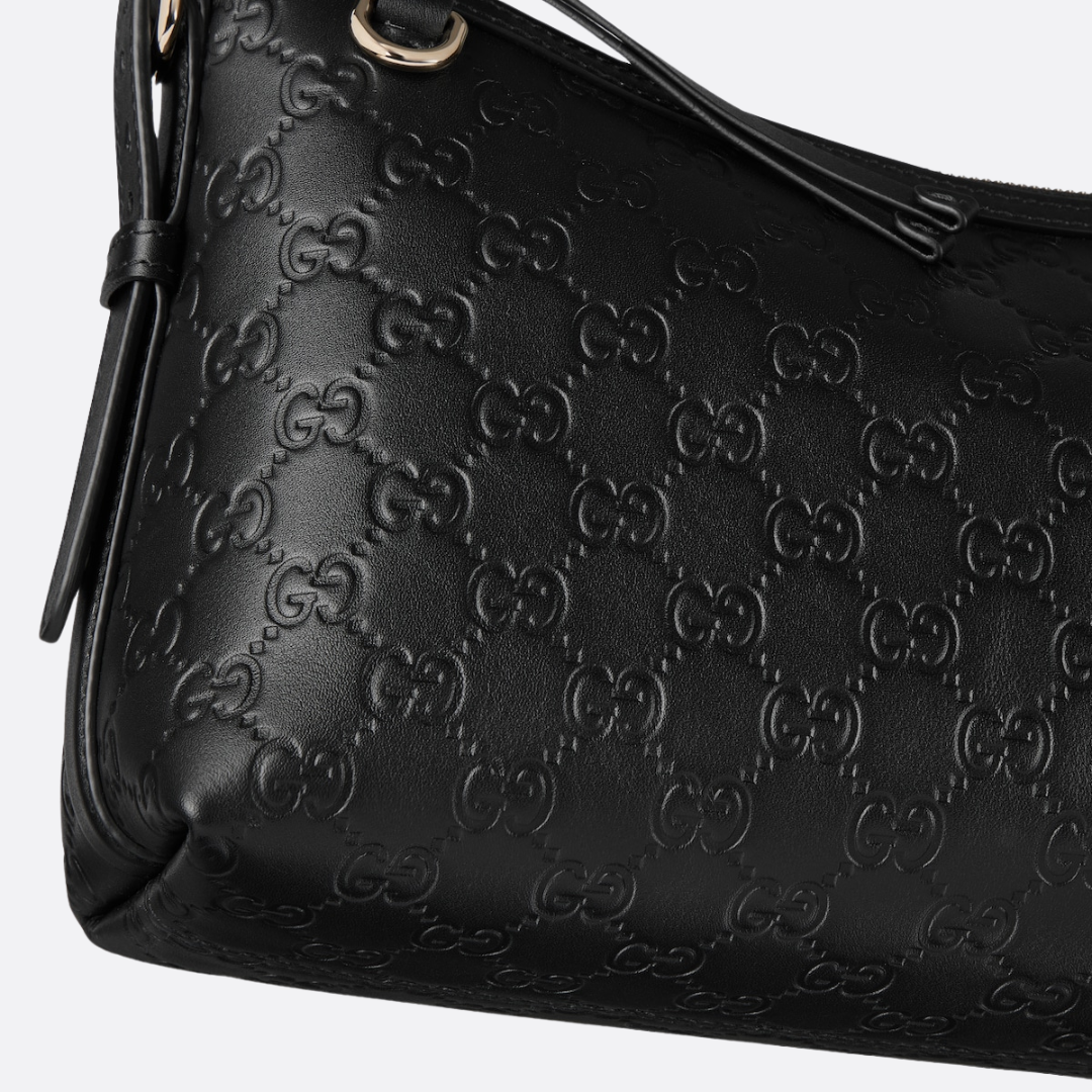 MEDIUM GG EMBLEM SHOULDER BAG GUCCI