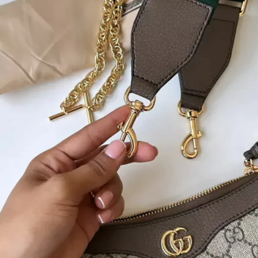 GUCCI SMALL OPHIDIA SHOULDER BAG
