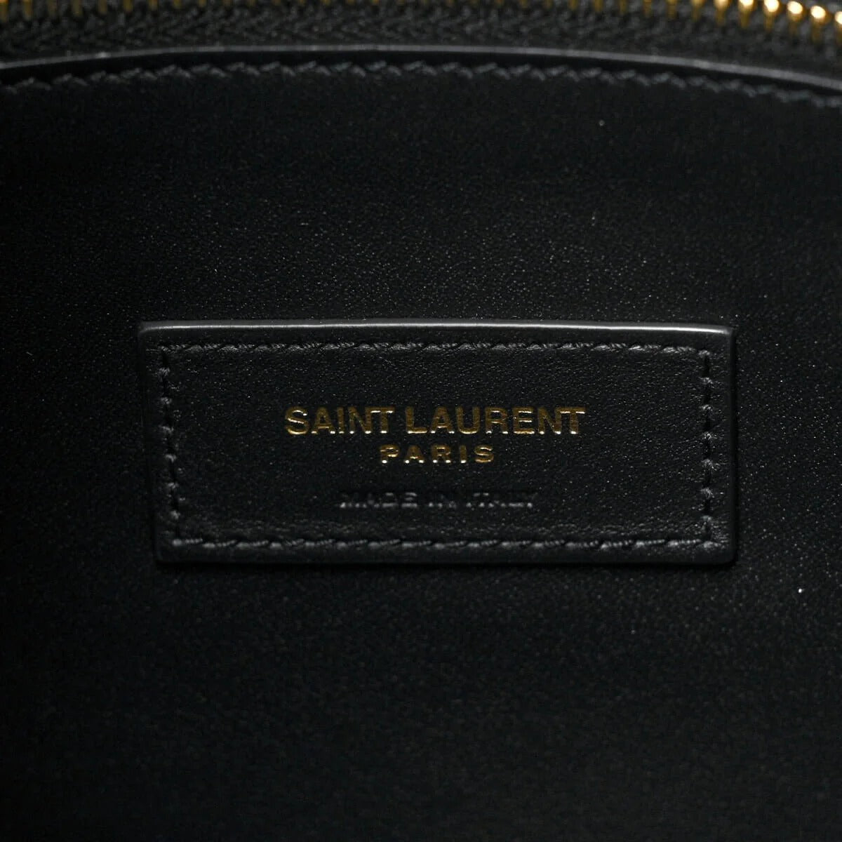 SAINT LAURENT – BABY LE 5 À 7 SOFT BAG IN GRAINED LEATHER
