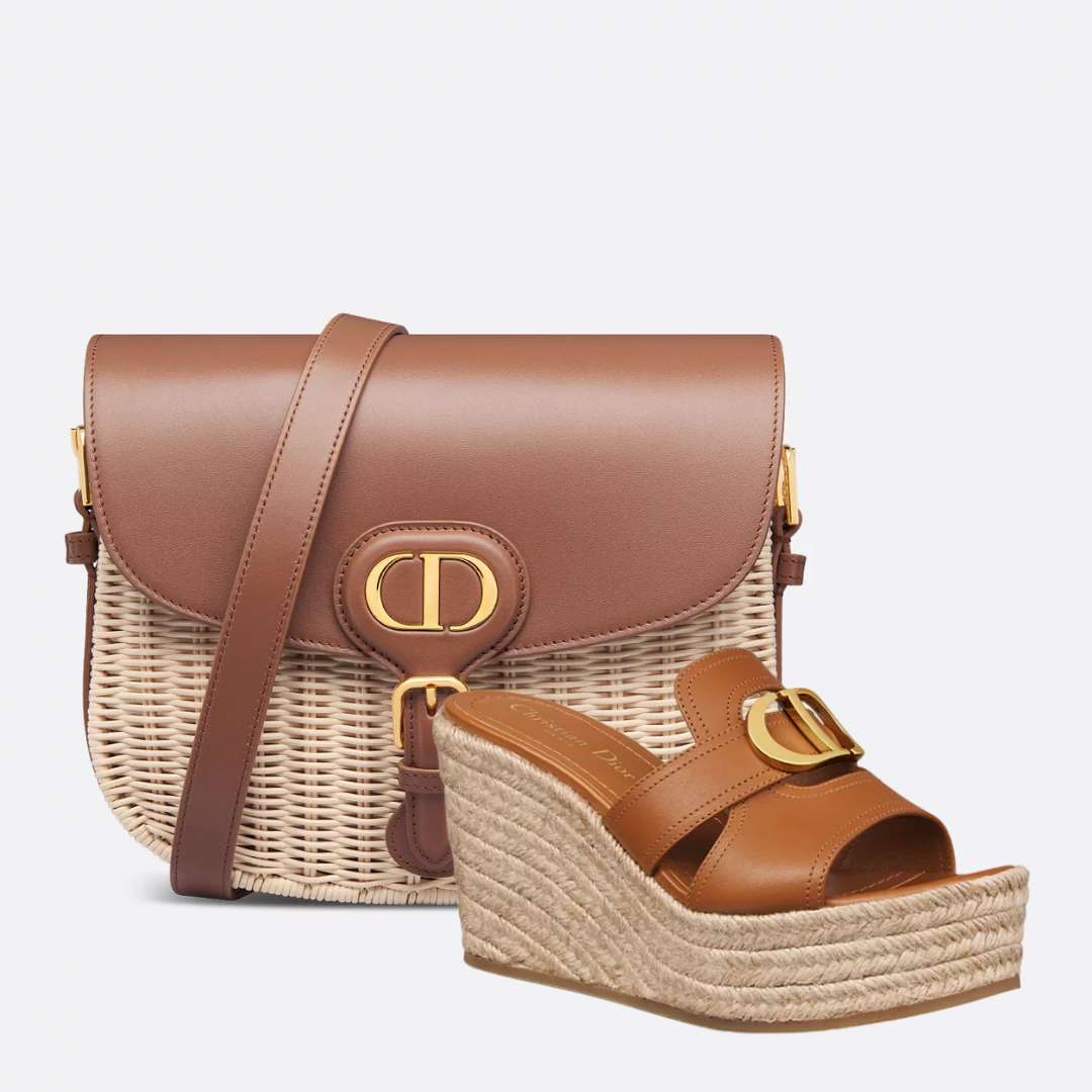 DIOR BOBBY MEDIUM BAG AND 30 MONTAIGNE WEDGE SLIDE KIT