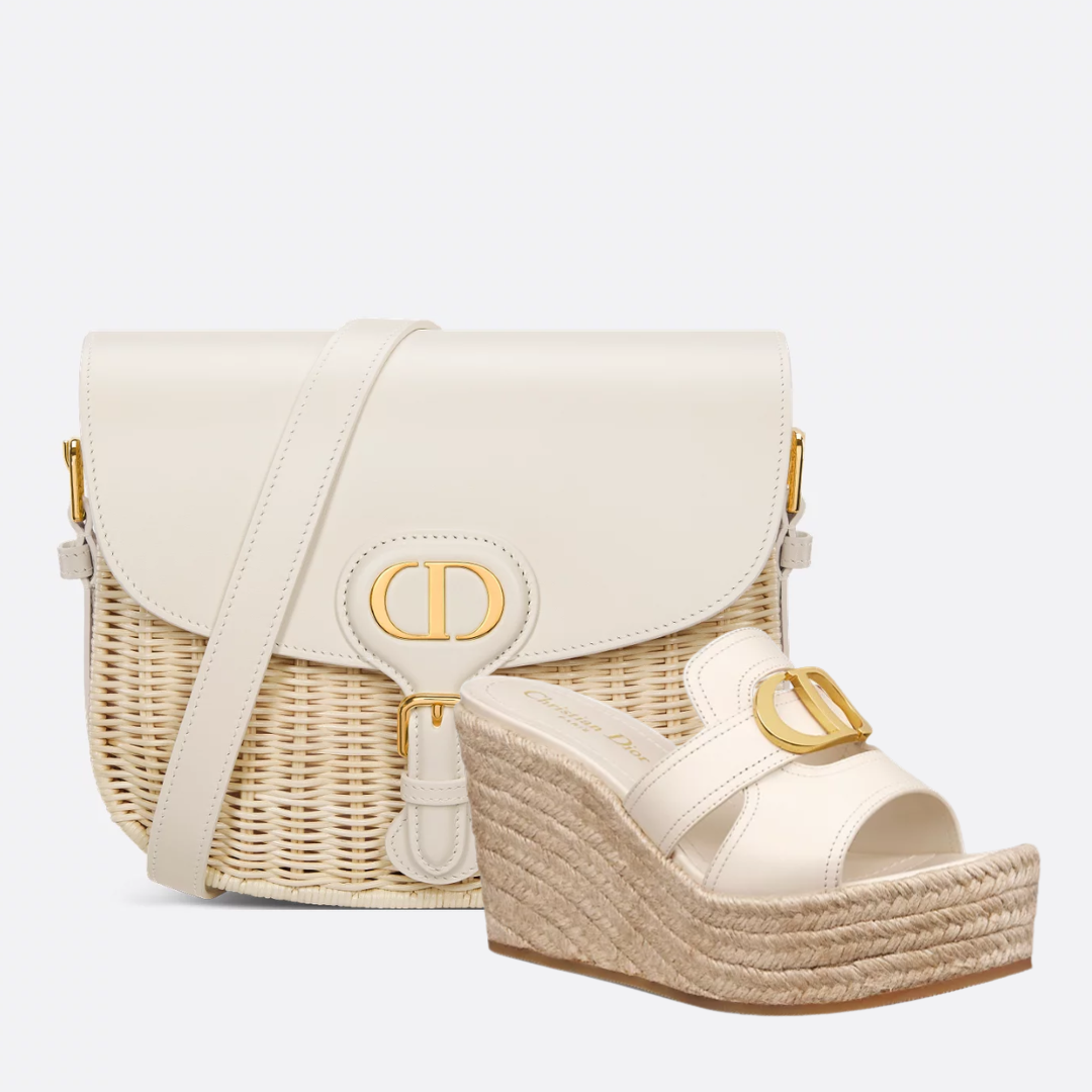 DIOR BOBBY MEDIUM BAG AND 30 MONTAIGNE WEDGE SLIDE KIT