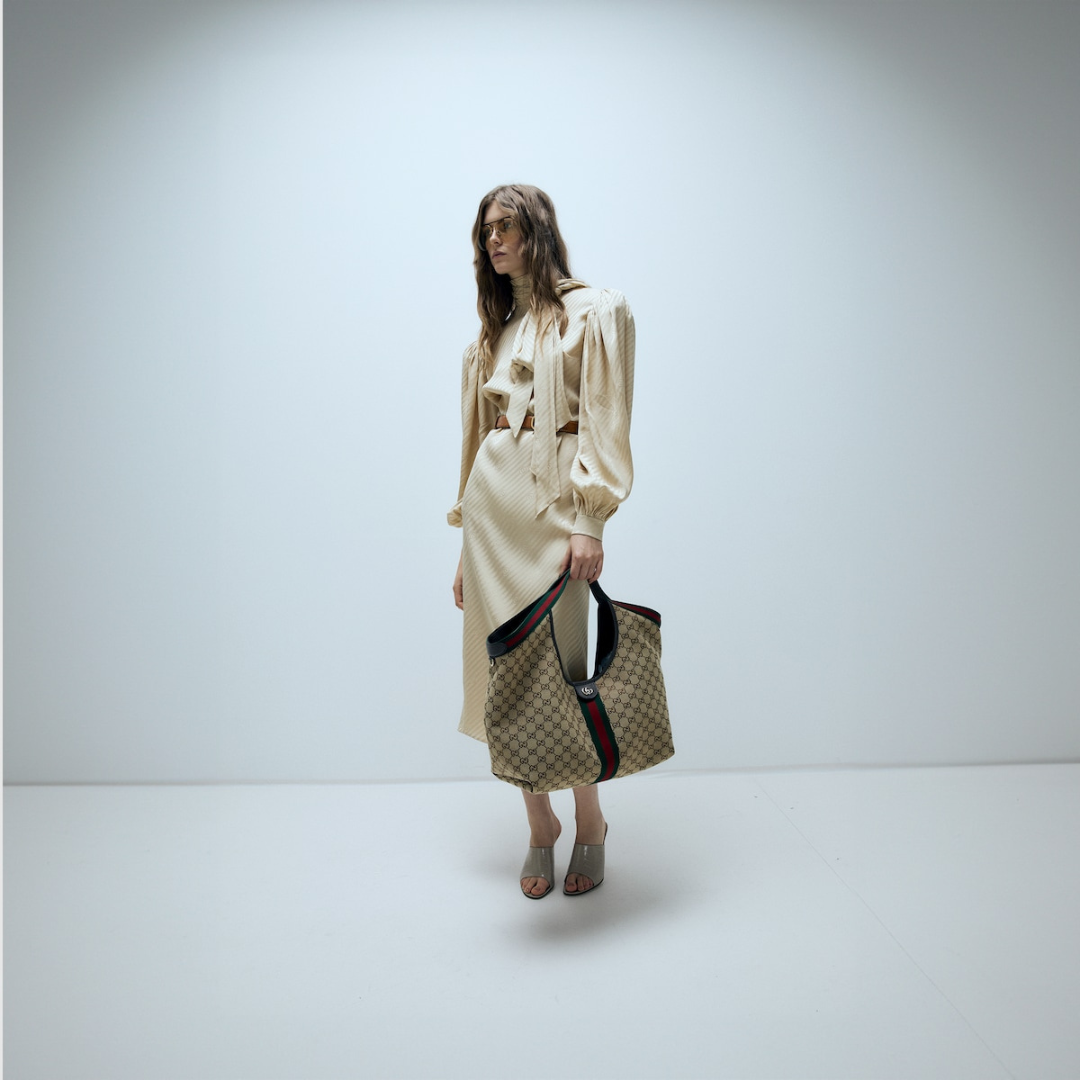 LARGE GUCCI GIGLIO SHOPPER