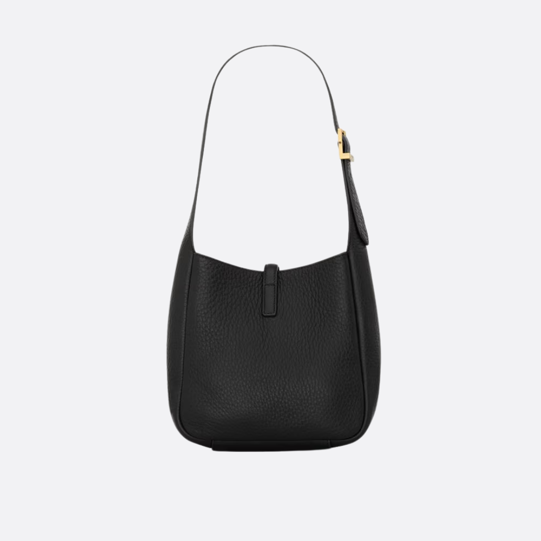 SAINT LAURENT – BABY LE 5 À 7 SOFT BAG IN GRAINED LEATHER
