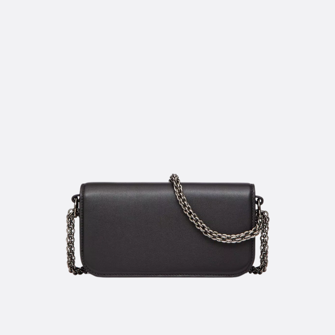 VALENTINO GARAVANI LOCÒ SMALL SHOULDER BAG WITH JEWEL LOGO